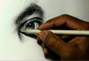 eye drawing